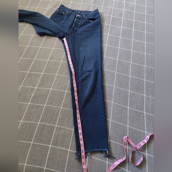 Vtg Levi's High Rise Button Fly Jeans Made in USA - Picture 5 of 8